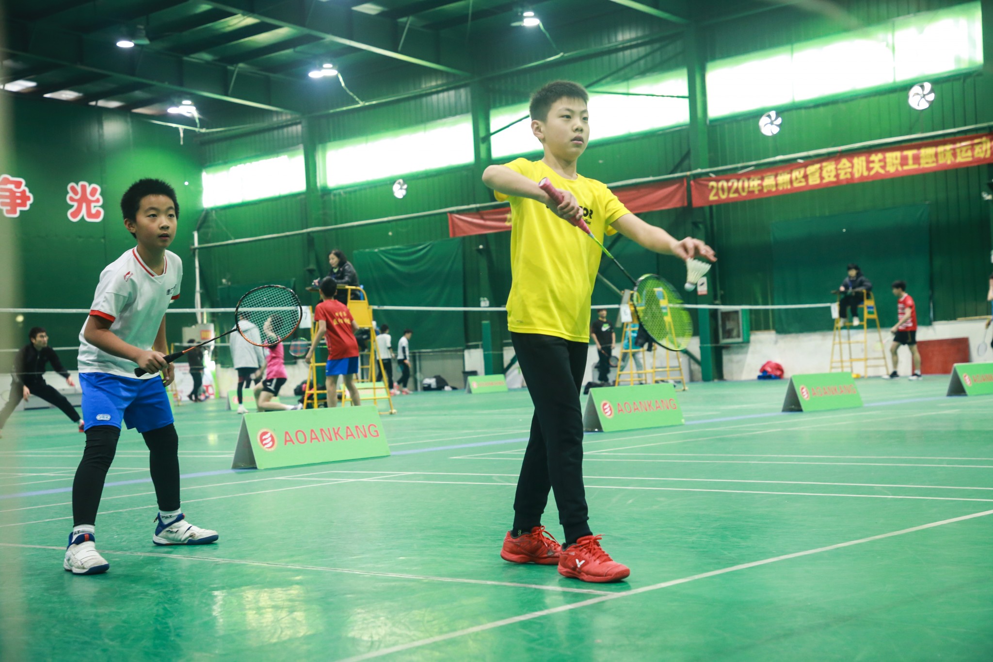 2020“长三角”羽毛球邀请赛在合肥德仁体育中心激情开赛